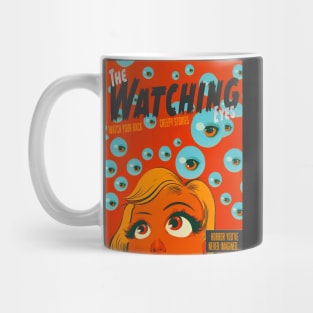 The Watching Eyes | Vintage Fictional Horror Art Mug
